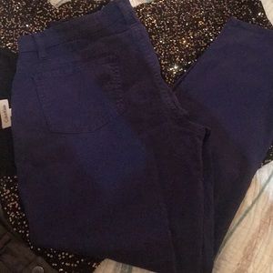 EILEEN FISHER blue stretch jeans SIZE 10